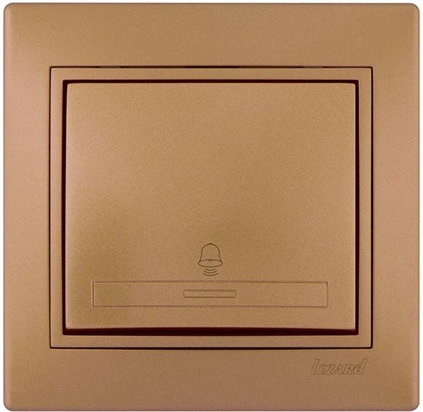 

Кнопка без фиксации Lezard Mira 701-1313-103 (матовое золото)