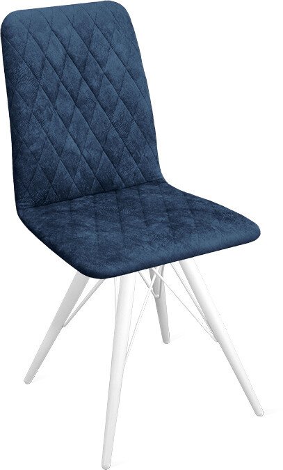 

Стул Трия Стенли К3 (белый матовый/микровелюр Wellmart Blue)