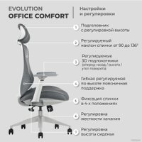 Офисное кресло Evolution Office Comfort (серый)