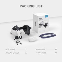 Крепление для VR очков BOBOVR M3 Pro Battery Pack Head Strap для Quest 3 & 3S