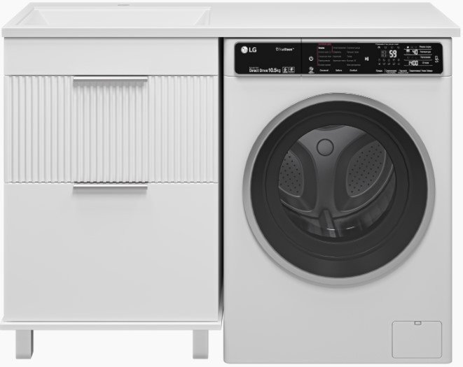 

Brevita Тумба под умывальник Enfida 60 ENF-07060-012Я (белый матовый)