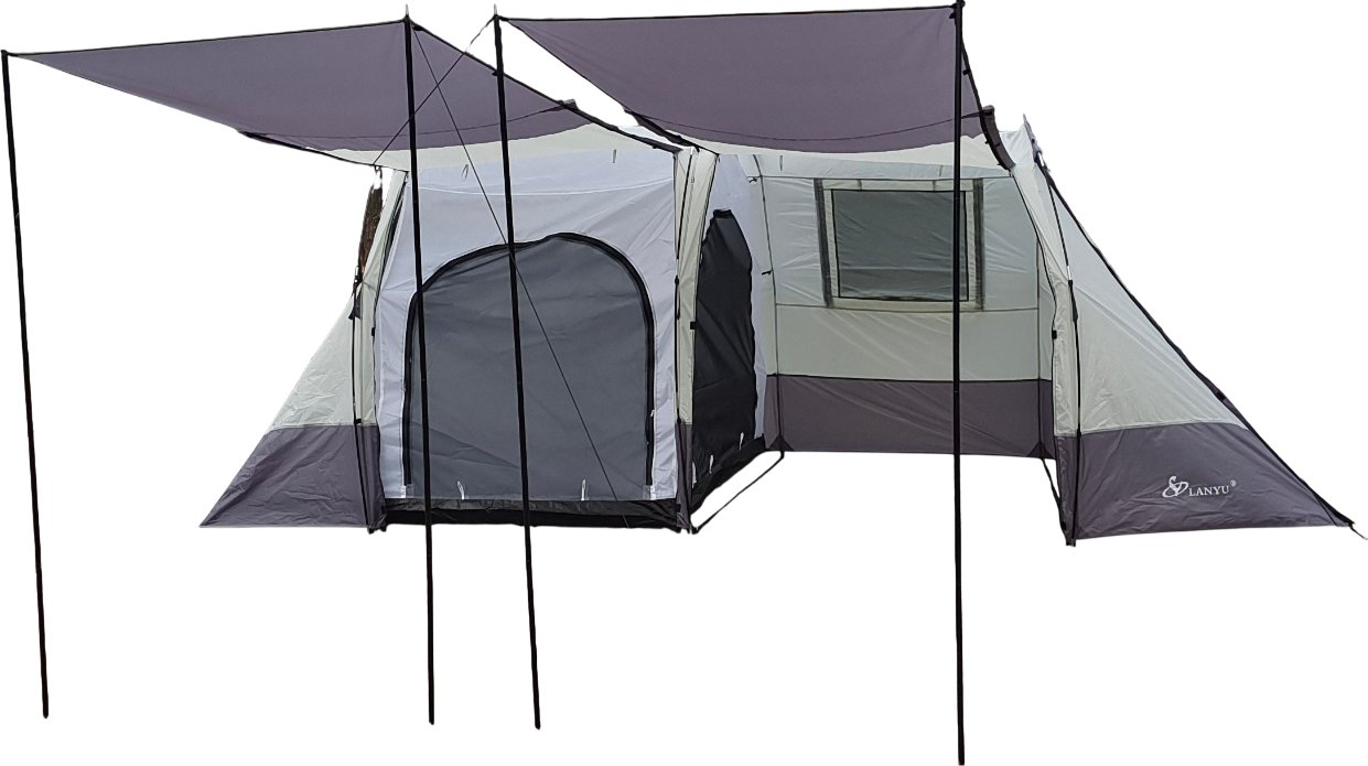 

Кемпинговая палатка LanYu 1123 (темно-серый/светло-серый)