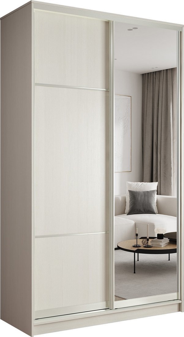 

Шкаф-купе Евва АЭП ШК.2.02 138 BBZ.02 (бодега/бодега/жемчуг зерно)