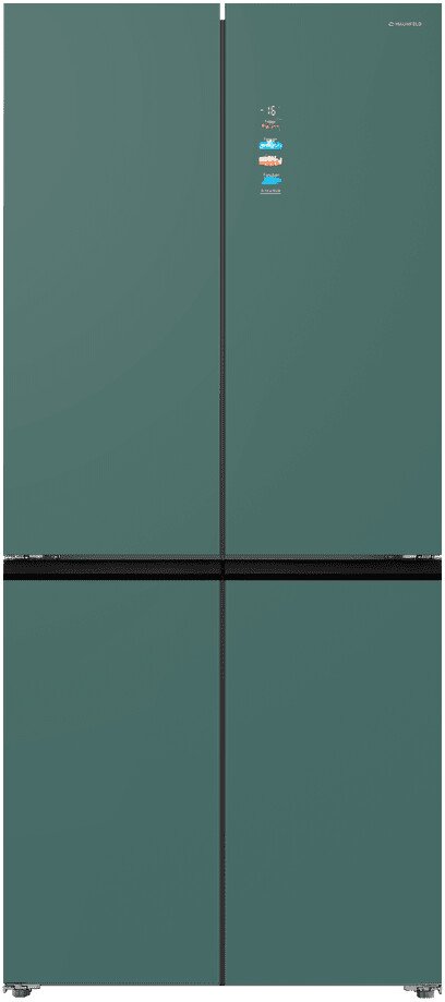Четырёхдверный холодильник MAUNFELD MFF190NFDGN Matt Inverter