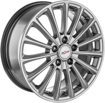 

Литые диски X'trike X-136 Geely Coolray 17x7" 5x114.3мм DIA 54.1мм ET 50мм HSB