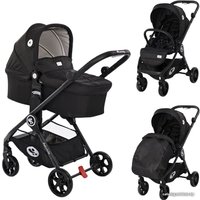 Универсальная коляска Lorelli Patrizia (2 в 1, black)