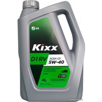 Моторное масло Kixx D1 RV 5W-40 4л