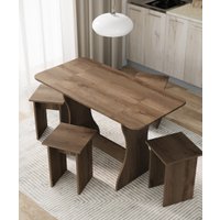 Обеденная группа Артём-Мебель Остин СН-130 ДСП (дуб экспрессив/бронзовый)