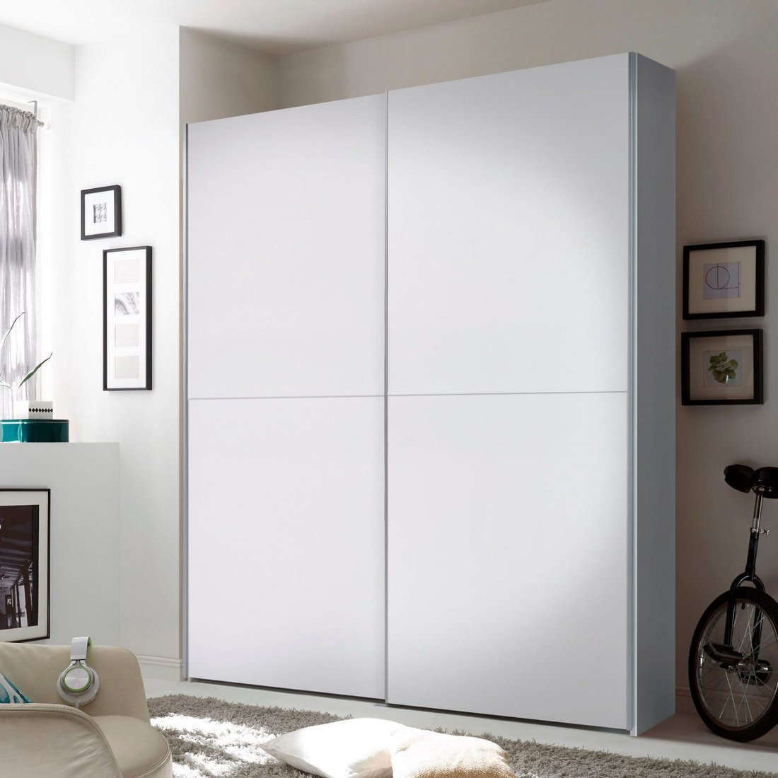 Шкаф распашной Диприз Muro Д.70005.1 (белый)