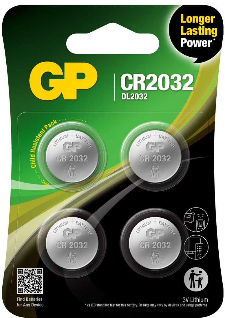 

Батарейка GP Lithium CR2032-7U4