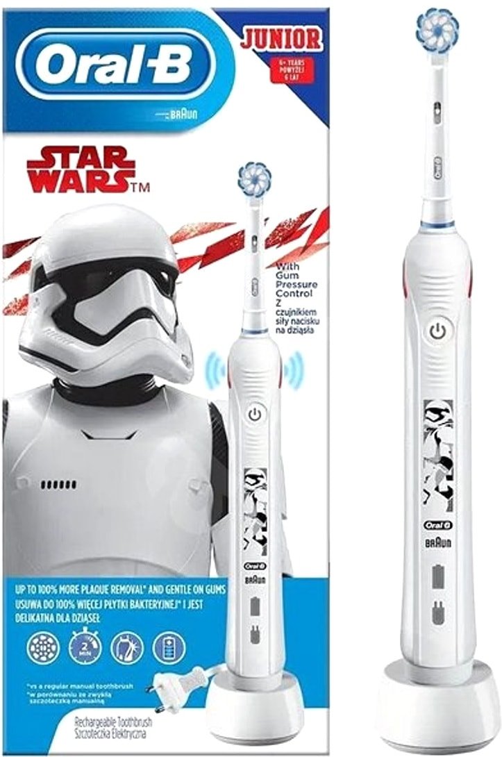 

Электрическая зубная щетка Oral-B Junior Pro D501.513.2 Star Wars