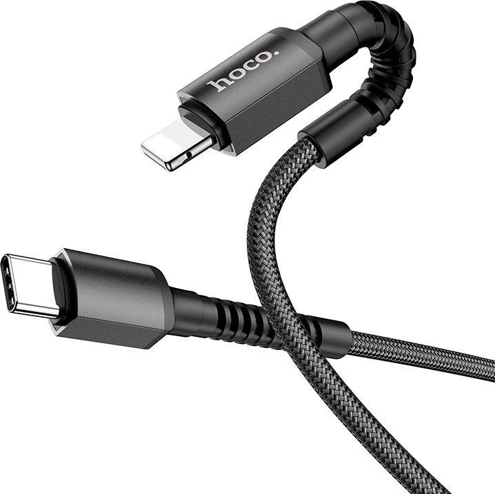 

Кабель Hoco X71 USB Type-C - Lightning (1 м, черный)