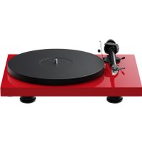 Виниловый проигрыватель Pro-Ject Debut Evo 2 High-Gloss Red (Pick it MM EVO)