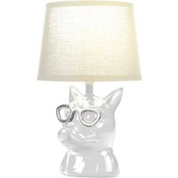 Настольная лампа Rexant Моби Бульдог 603-1017 (белый)