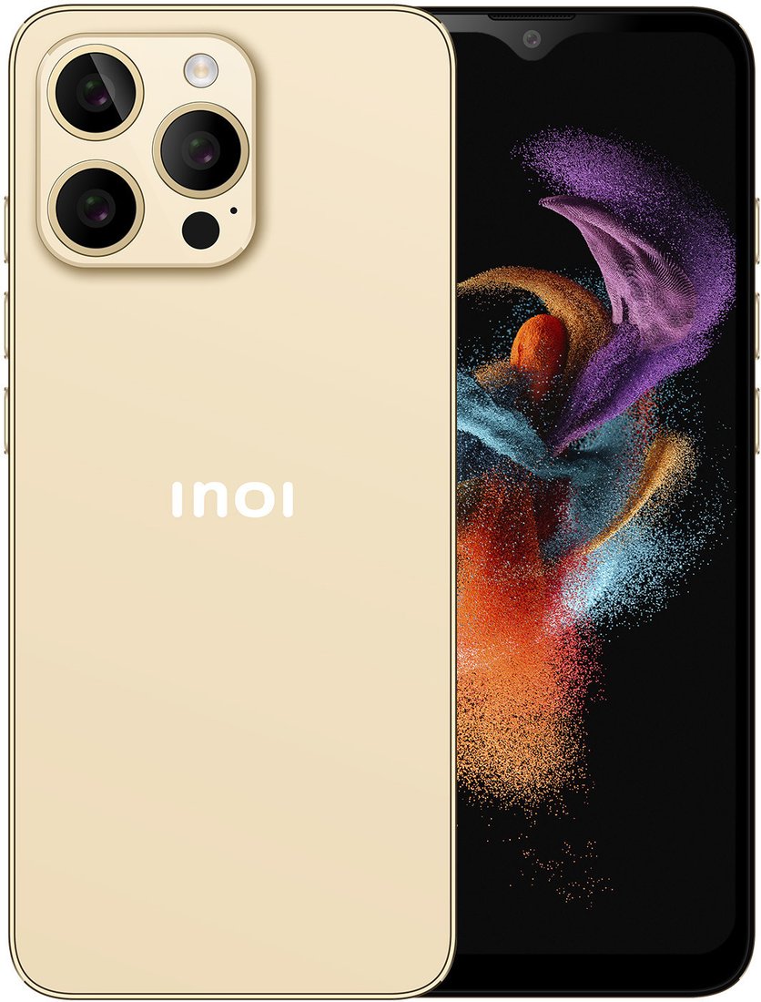 

Смартфон Inoi Note 13s 8GB/256GB с NFC (золотой)