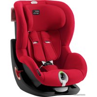 Детское автокресло Britax Romer King II LS Black Series (огненный красный)