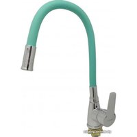 Смеситель Ledeme L4699-11 (хром/бирюзовый)