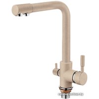 Смеситель Ledeme H55 L4055K-3 (светло-бежевый матовый)