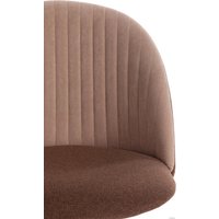 Офисное кресло TetChair Melody (ткань/флок, коричневый/бежевый)