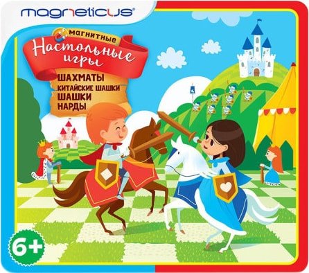 

Шахматы/шашки/нарды Magneticus BG-003