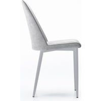 Стул Табурет Софт (бренди 20 кант черный, каркас белый)