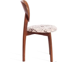 Стул TetChair Diamante мягкое сиденье (коричневый/крекс бежевый)