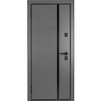 Металлическая дверь Guard MG75 МДФ/МДФ 97х205 левая (серый/белый ясень)