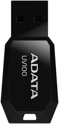 USB Flash ADATA DashDrive UV100 Black 32GB (AUV100-32G-RBK)