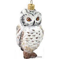 Елочная игрушка Грай Сова ЕГ-10 (белый)