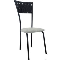 Стул Лидмаш SO-10 (черный/светло-серый)