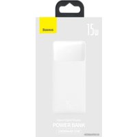 Внешний аккумулятор Baseus Bipow Digital Display 15W 10000mAh (белый)