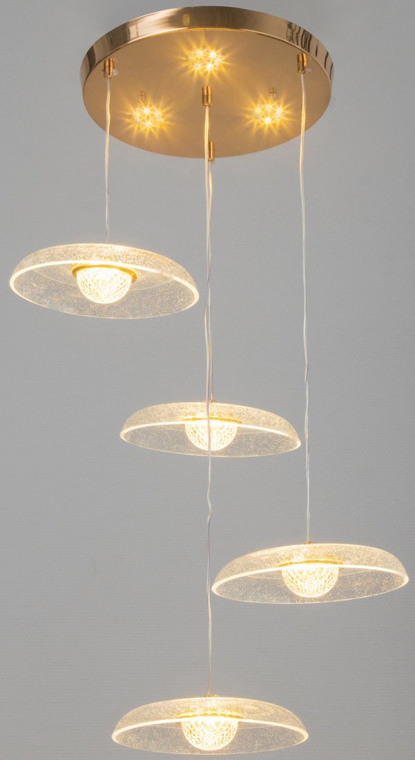 

Подвесная люстра BayerLux Tamara 10547105 (золото)