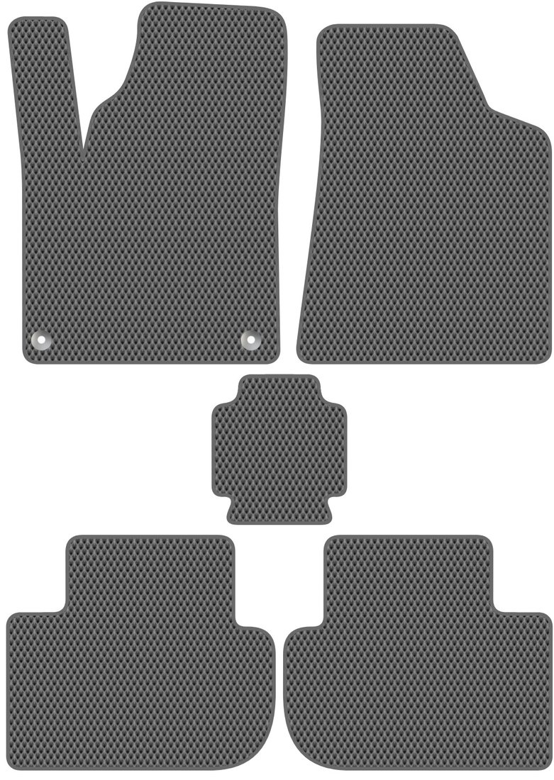 

Комплект ковриков для авто Alicosta FAW Bestune T77 I (suv) 2018 - Н.В. (серый, ромб)