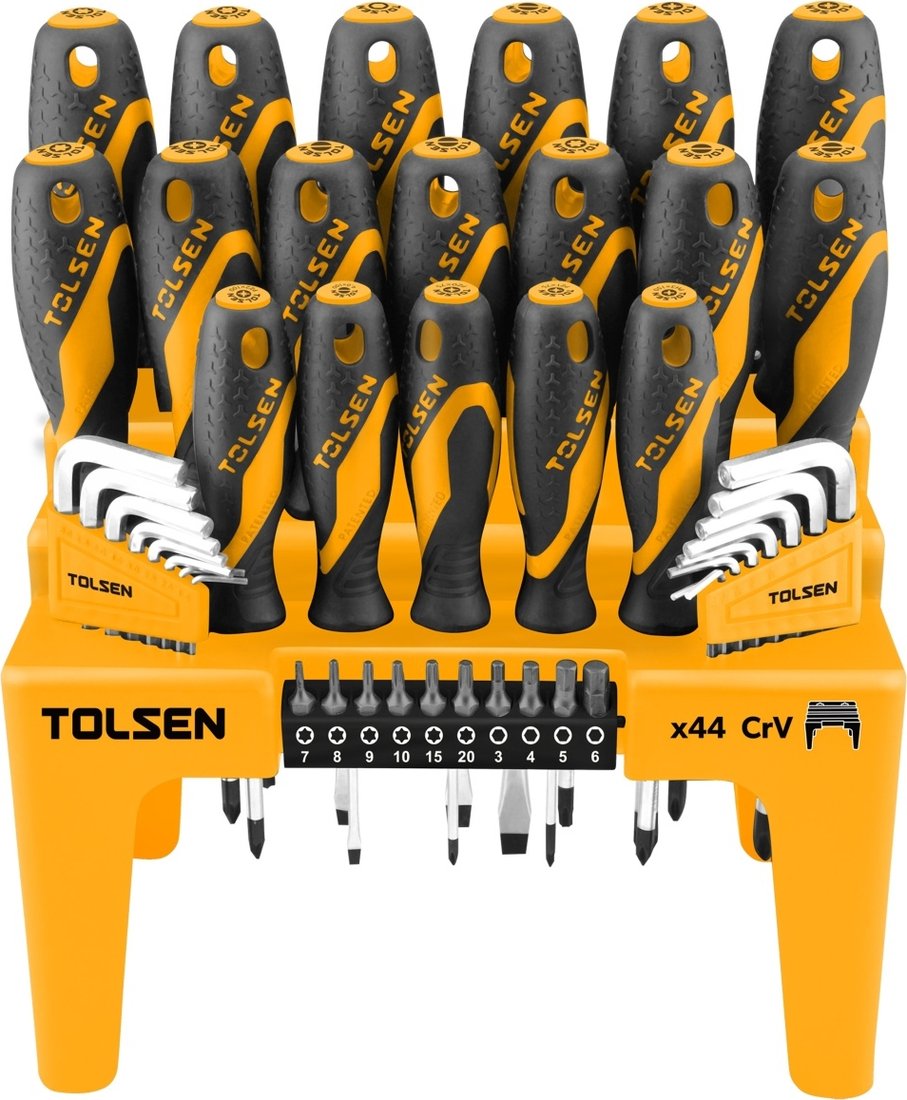 

Набор отверток Tolsen TT20184 (44 предмета)