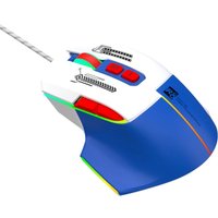 Игровая мышь R8 1639 (белый/синий)