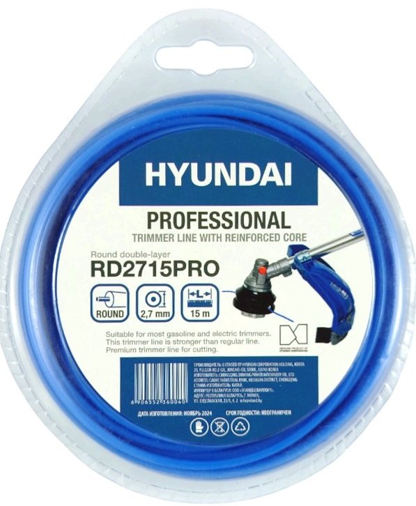 

Леска для триммера Hyundai RD-2715 PRO