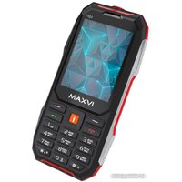 Кнопочный телефон Maxvi T101 (красный)