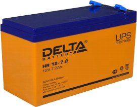 

Аккумулятор для ИБП Delta HR 12-7.2 (12В/7.2 А·ч)