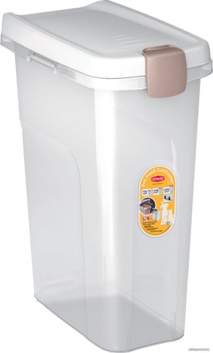 Контейнер для корма Stefanplast 98450 (прозрачный/белый)