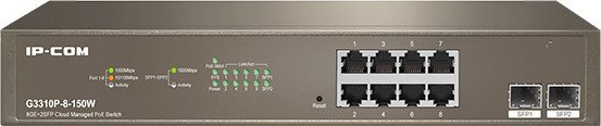 Настраиваемый коммутатор IP-COM G3310P-8-150W
