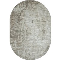 Ковер для жилой комнаты Merinos Sirius F198-OVAL-BEIGE-NATURAL (1x2)