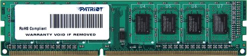 

Оперативная память Patriot 4GB DDR3 PC3-12800 [PSD34G1600L81]