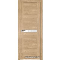 Межкомнатная дверь ProfilDoors 2.01XN L 40x200 (каштан натуральный, стекло Лак классик)