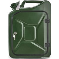 Подарочный набор Экспедиция Канистра - бар 20 л (зеленый, кожа)