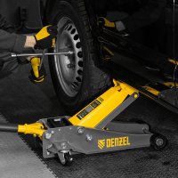 Подкатной домкрат Denzel 51260 3т