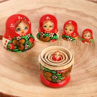 Матрешка сувенирная Sima-Land Божья коровка 3440243