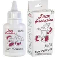 Пудра для секс игрушек/латекса Lola Toys Love Protection (30 г, вишня)