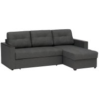 Диван Mio Tesoro Атланта Лайт 111 (Savana Grey/Ecostile Chocolate)