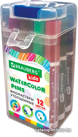 Фломастеры BRAUBERG Kids 152187 (12 цв)