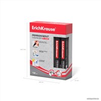 Набор маркеров Erich Krause P-400 черный 30986 (12 шт)